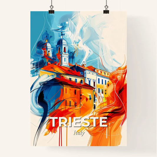 Vibrant Trieste , Italy Poster