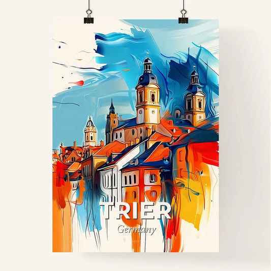 Vibrant Trier, Germany Poster