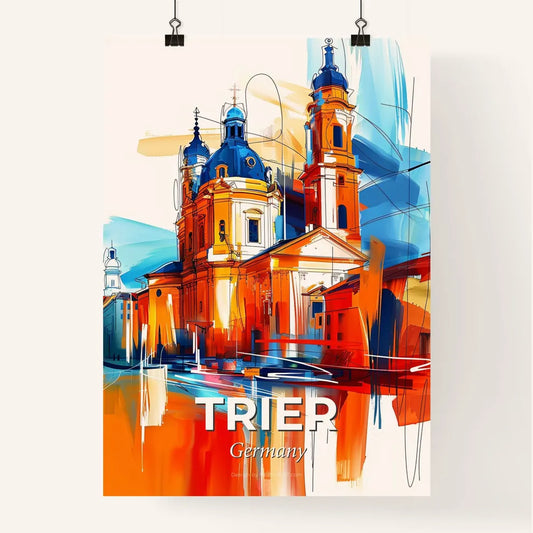 Vibrant Trier, Germany Poster