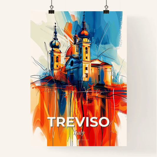 Vibrant Treviso, Italy Poster