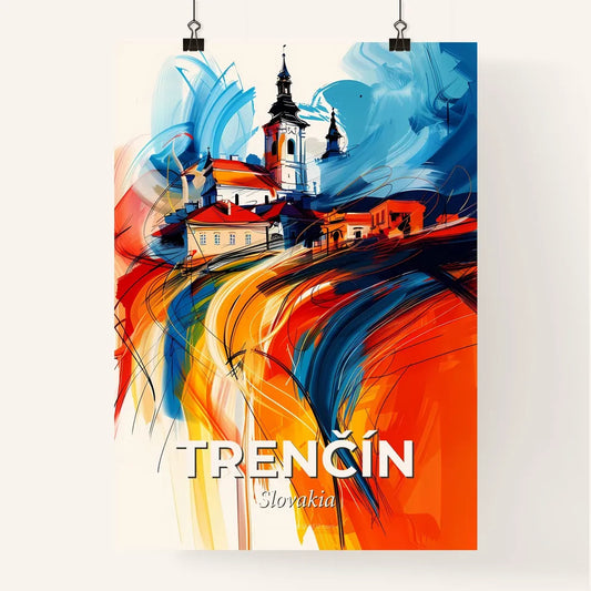 Vibrant Trenčín, Slovakia Poster