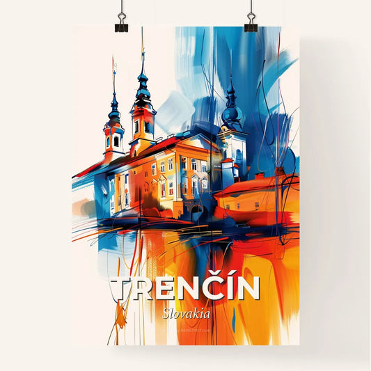 Vibrant Trenčín, Slovakia Poster