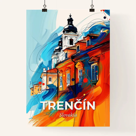 Vibrant Trenčín, Slovakia Poster