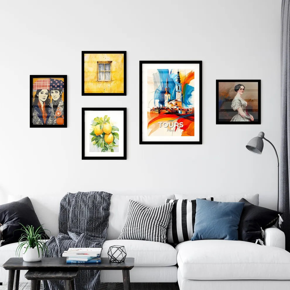Vibrant Tours, France Wall Art Collection