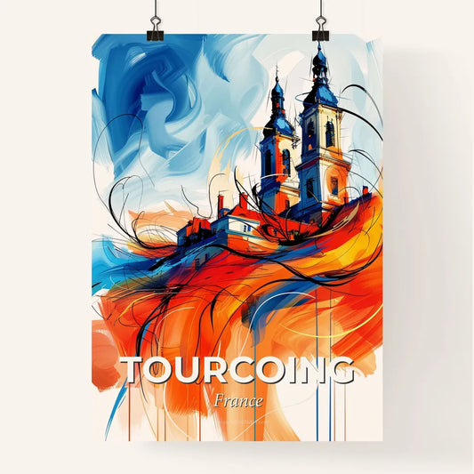 Vibrant Tourcoing, France Poster