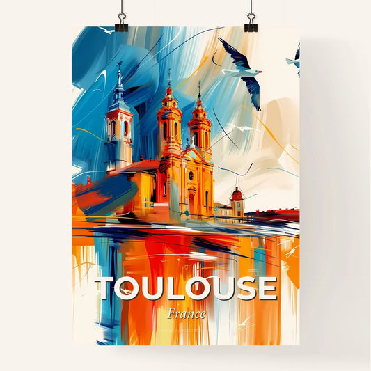 Vibrant Toulouse, France Poster
