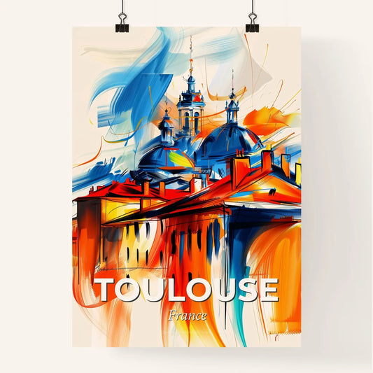 Vibrant Toulouse, France Poster
