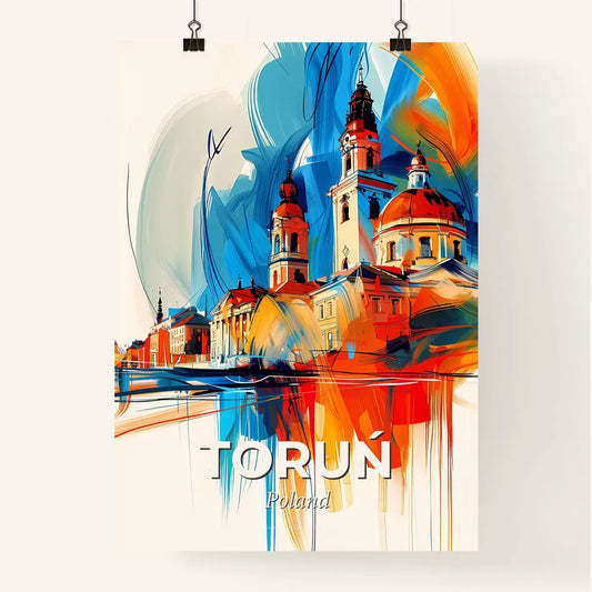 Vibrant Toruń, Poland Poster