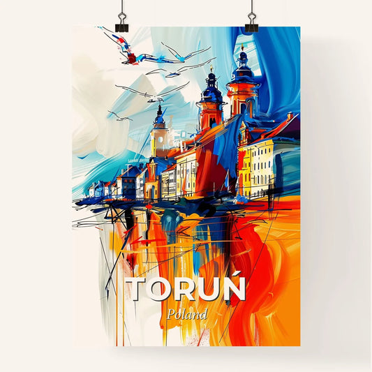 Vibrant Toruń, Poland Poster