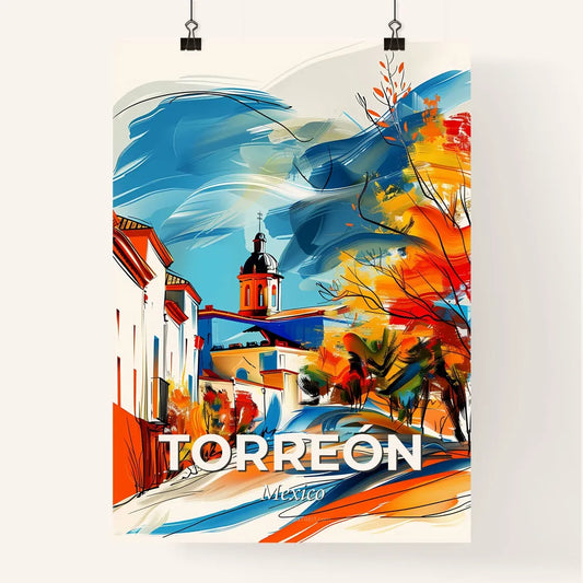 Vibrant Torreón, Mexico Poster