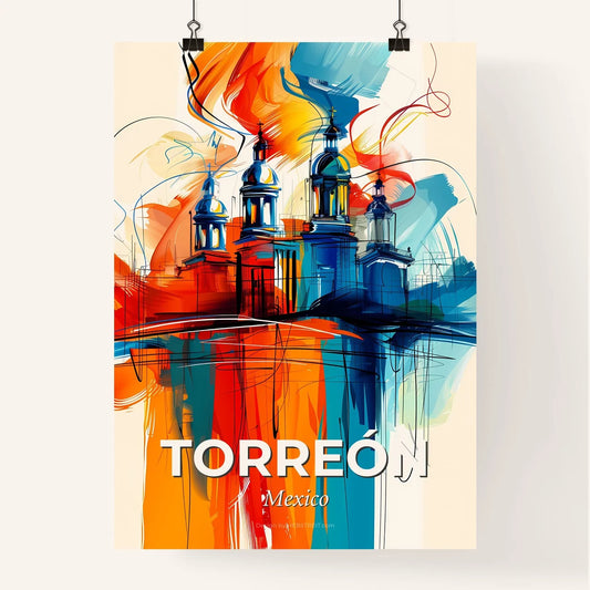 Vibrant Torreón, Mexico Poster