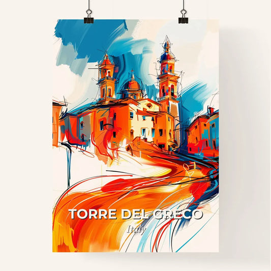 Vibrant Torre Del Greco, Italy Poster