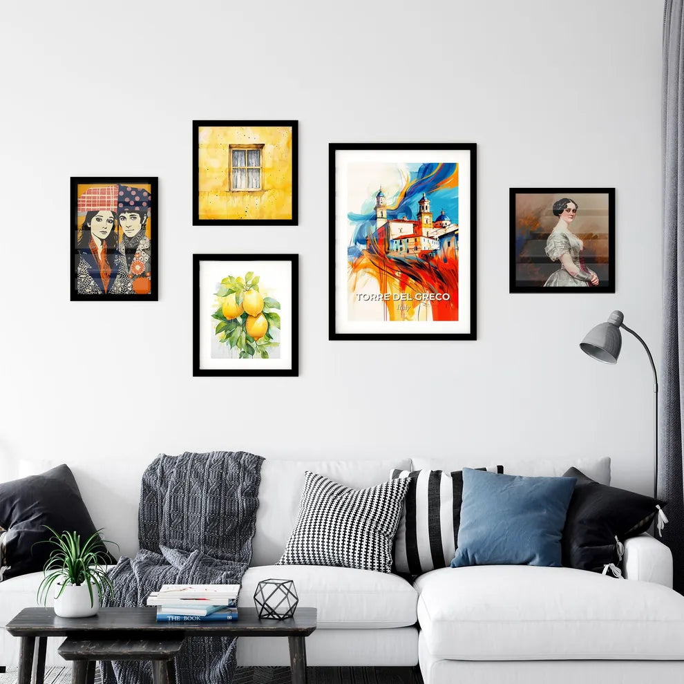 Vibrant Torre Del Greco, Italy Wall Art Collection
