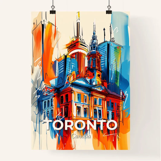 Vibrant Toronto, Canada Poster