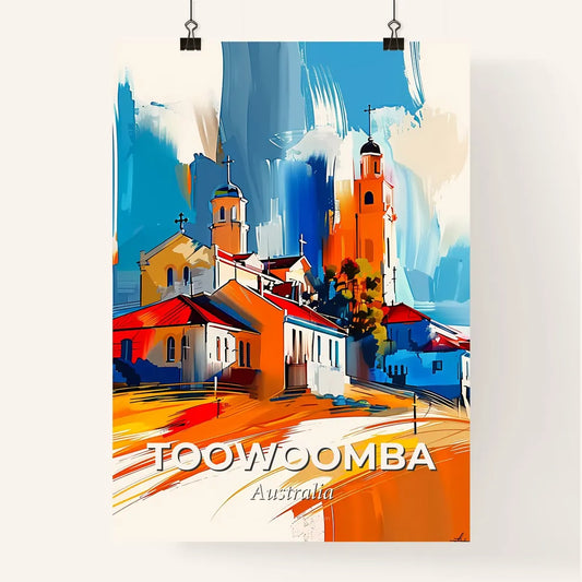 Vibrant Toowoomba, Australia Poster