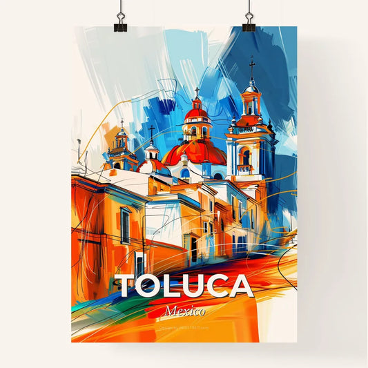 Vibrant Toluca, Mexico Poster
