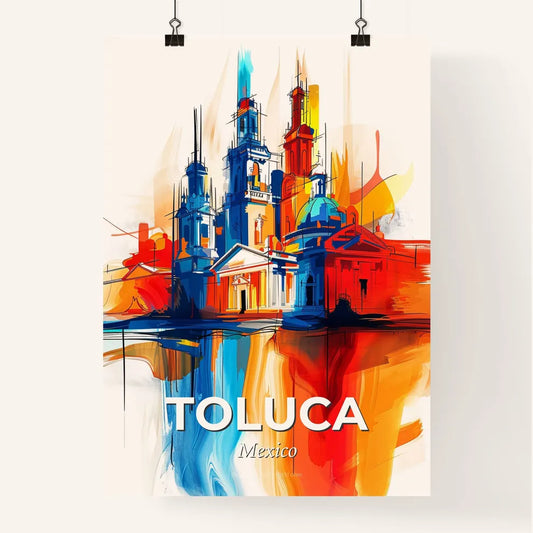 Vibrant Toluca, Mexico Poster