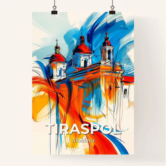 Vibrant Tiraspol, Moldova Poster