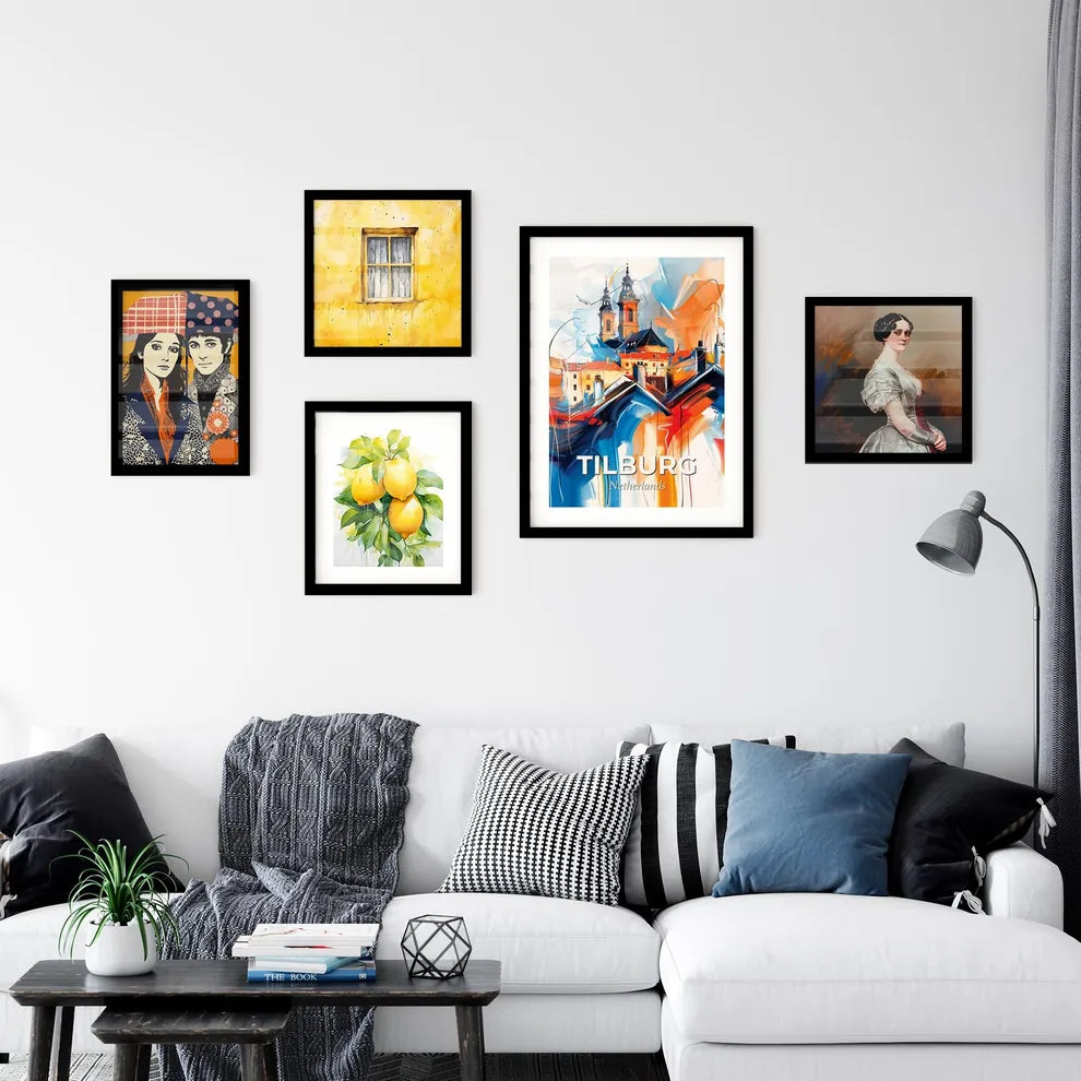 Vibrant Tilburg, Netherlands Wall Art Collection
