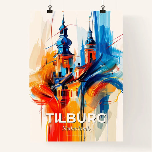 Vibrant Tilburg, Netherlands Poster