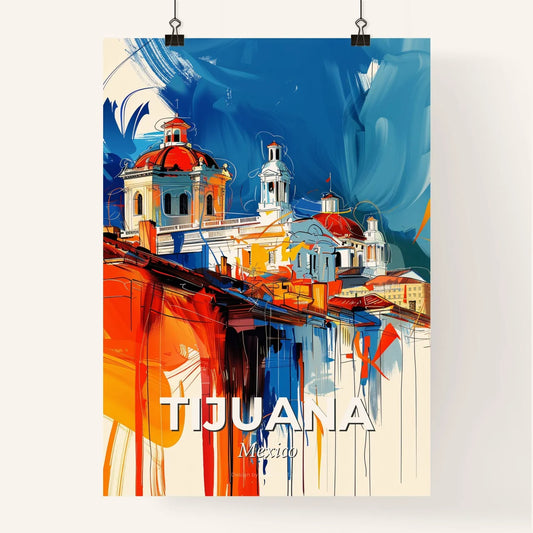 Vibrant Tijuana, Mexico Poster