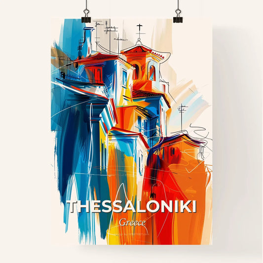 Vibrant Thessaloniki, Greece Poster