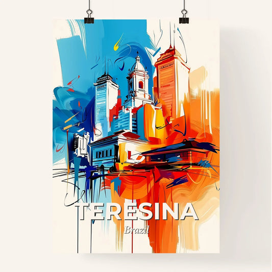 Vibrant Teresina, Brazil Poster