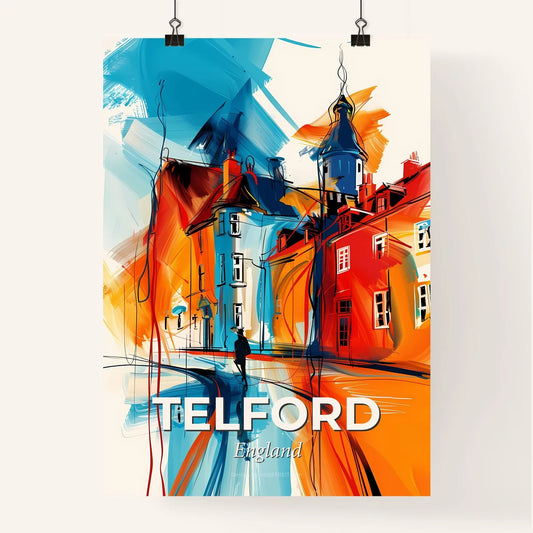 Vibrant Telford, England Poster