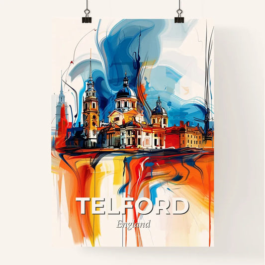 Vibrant Telford, England Poster