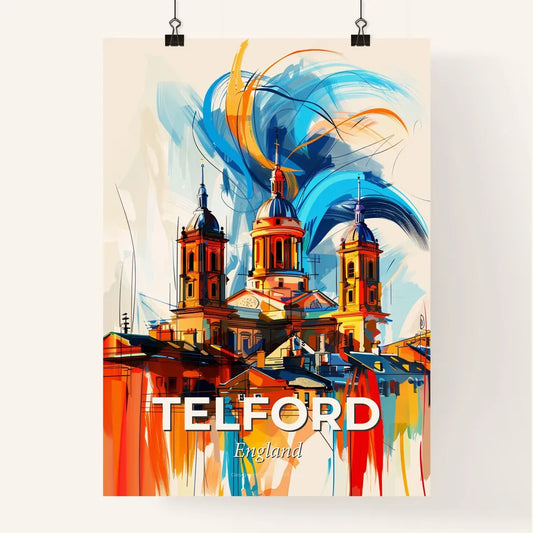 Vibrant Telford, England Poster
