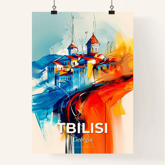 Vibrant Tbilisi, Georgia Poster