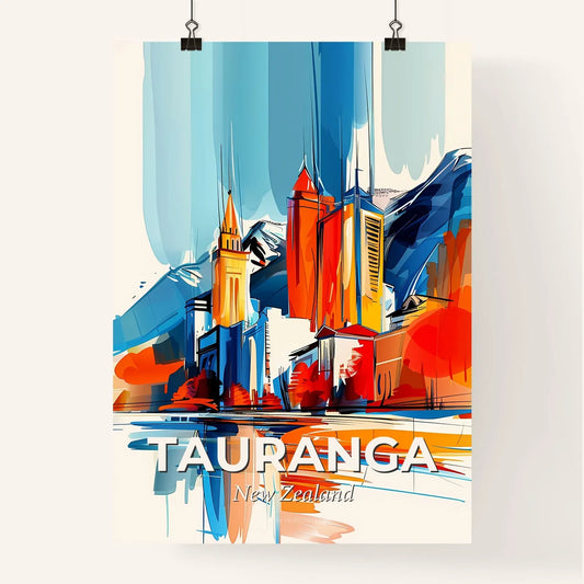 Vibrant Tauranga, New Zealand Poster