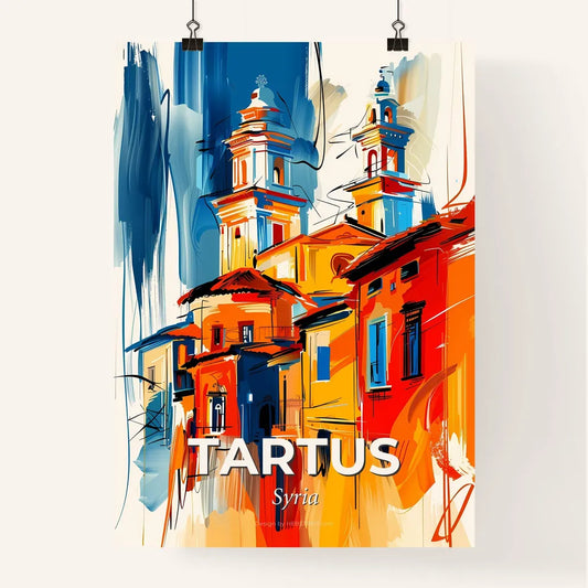Vibrant Tartus, Syria Poster