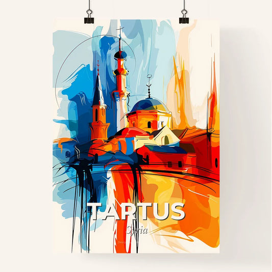 Vibrant Tartus, Syria Poster