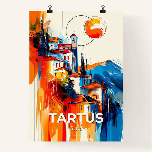 Vibrant Tartus, Syria Poster