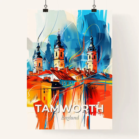 Vibrant Tamworth, England Poster