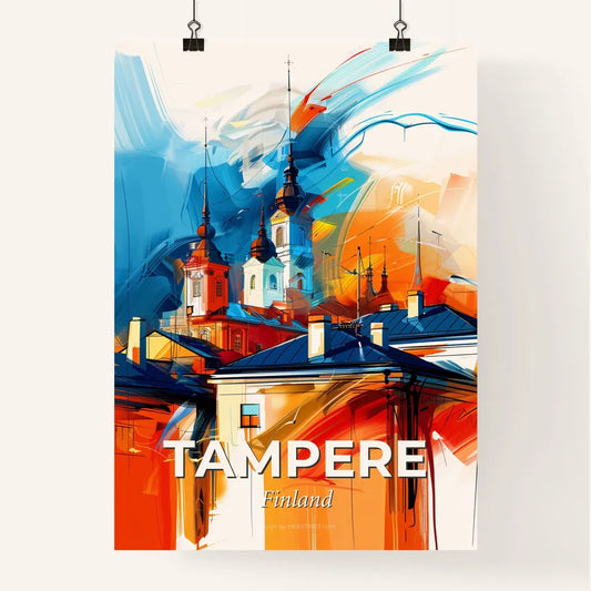 Vibrant Tampere, Finland Poster