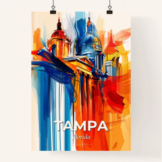 Vibrant Tampa, Florida Poster