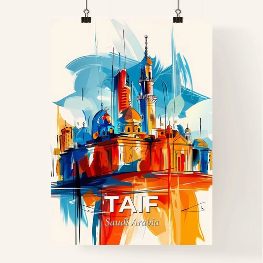 Vibrant Taif, Saudi Arabia Poster