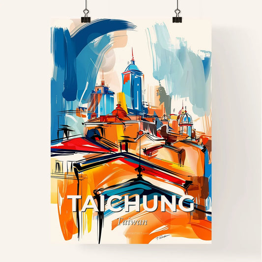 Vibrant Taichung, Taiwan Poster