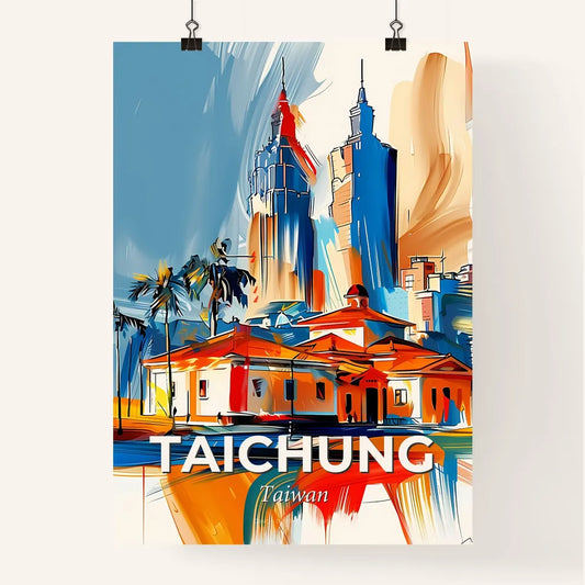 Vibrant Taichung, Taiwan Poster