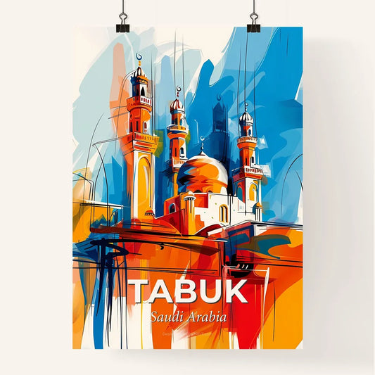 Vibrant Tabuk, Saudi Arabia Poster