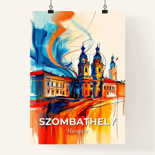 Vibrant Szombathely, Hungary Poster
