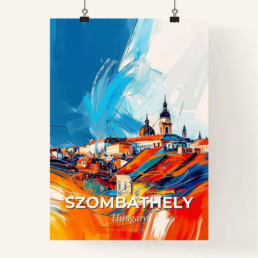 Vibrant Szombathely, Hungary Poster