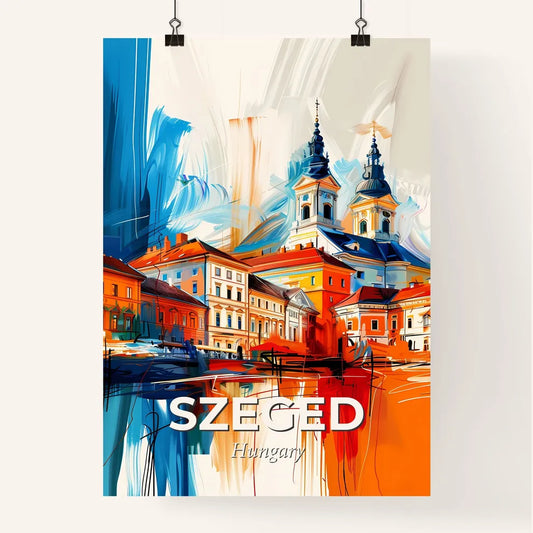 Vibrant Szeged, Hungary Poster