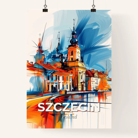 Vibrant Szczecin, Poland Poster
