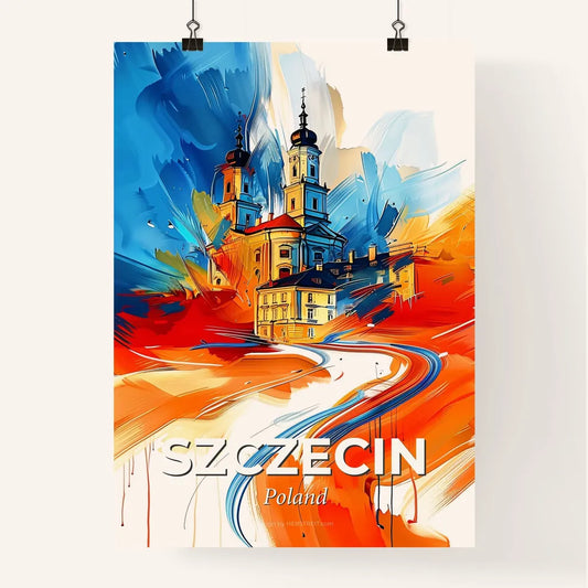Vibrant Szczecin, Poland Poster