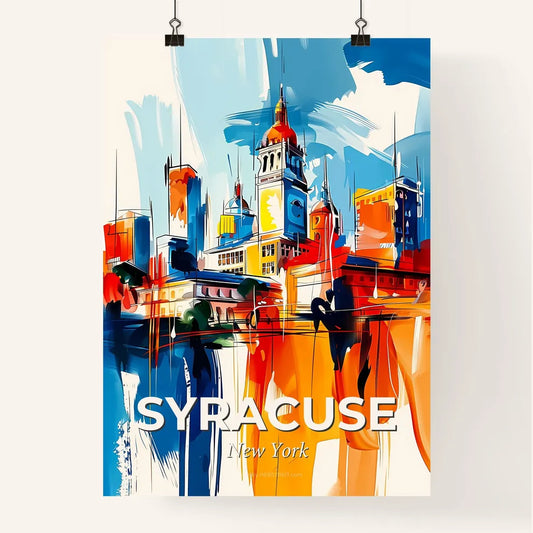 Vibrant Syracuse, New York Poster