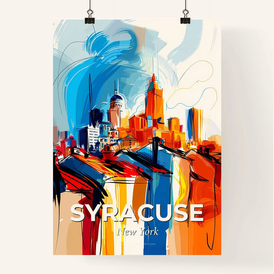 Vibrant Syracuse, New York Poster