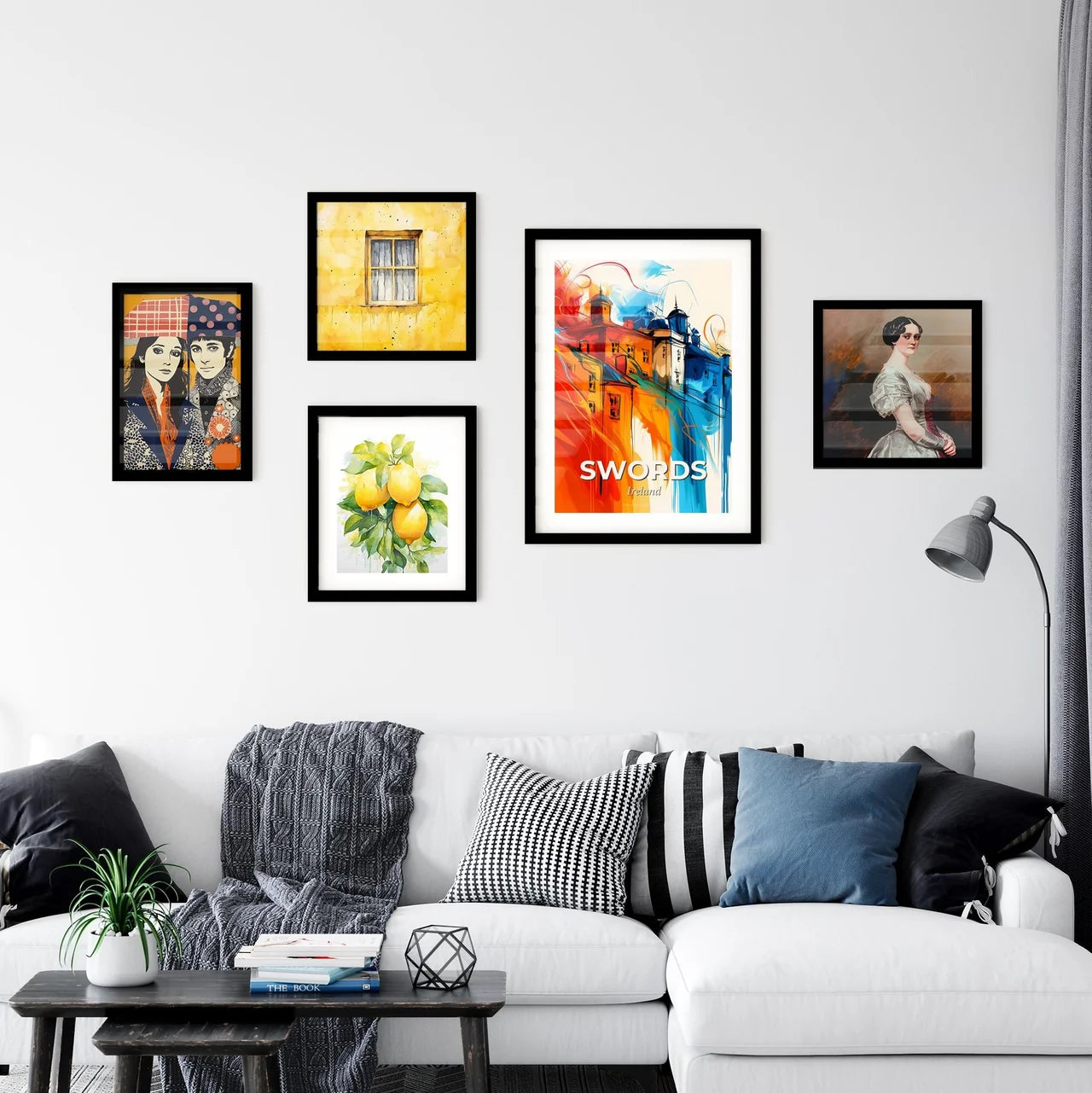 Vibrant Swords, Ireland Wall Art Collection